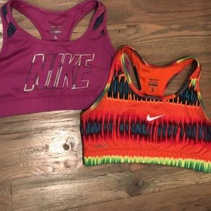 Nike sports bras